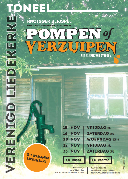 2013 pompen of verzuipen